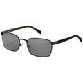 Rodenstock R1417 A Men's Rectangular Frame Black Lenses Sunglasses