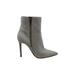 Michael Michael Kors Women's Shoes Keke Bootie Leather Pointed Toe Ankle Fashion Boots