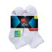 Hanes Men's 18-Pack 'BIG-TALL' X-Temp Comfort Cool Ankle Socks (White, Shoe: 12-14 / Sock: 13-15) Fresh IQ Advanced Odor Protection Technology, Extra-Thick Comfort Cooling, Reinforced Heel-Toe AC12P