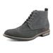 Bruno Marc Mens Oxford Shoes Suede Leather Casual Ankle Chukka Boots URBAN-02 GREY Size 10.5