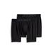 Jockey Men's Underwear RapidCool Boxer Brief - 2 Pack, Black, xl