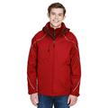 Men's Angle 3-in-1 Jacket with Bonded Fleece Liner - CLASSIC RED - S