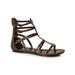 Women's Bronze Gladiator Sandal Halloween Costume Accessory