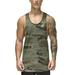 MIARHB Men's Tank Top Sleeveless Muscle T-Shirt Camo A-Shirt Hip Hop Bodybuilding Vest Men vest