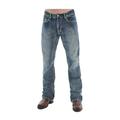 B. Tuff Western Denim Jeans Mens Steel Bootcut Relaxed Med Wash MSTEEL