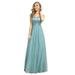 Ever-Pretty Women's Sparkle Evening Party Dress Formal Evening Dress 00508 Blue US14