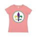 Inktastic Mardi Gras Holiday Fleur de Lis Adult Women's T-Shirt Female Mauve M