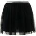 Lands' End GIRLS SOFT TULLE SKIRT Black L NEW 490100