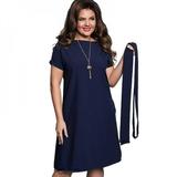 Clothes for Women Stylish Casual Women Dresses Large Size Women's Summer Mini Dresses Short Sleeve Dress