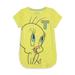 Looney Tunes Girls Tweety Bird Graphic T-Shirt, Sizes 4-16