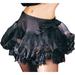 Black Lace Bottom Petticoat Adult Halloween Accessory, 1 Size, Standard (6-12)