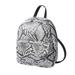 Women Fashion Design Snakeskin Pattern Backpack Ladies Stylish Backpack for Travel Shopping Female Bag