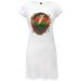 Grateful Dead - Scarlet Fire White Juniors Cap Sleeve Dress