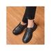 UKAP Mens Slip On Office Shoes Comfort Genuine Leather Oxford Shoes Casual Formal