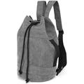 Backpacks Women Men Daypacks Travel Bag Canvas Backpack Travel Bags Shoulder Bag Weekender Shoulder Bags, M-gray