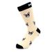 Urban-Peacock Women's Novelty Fun Crew Socks for Dress or Casual - French Bulldog - Beige, 1 Pair