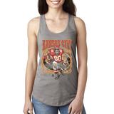 Wild Bobby,Kansas City Fan KC Fantasy Football Sports, Ladies Racerback Tank Top, Heather Grey, X-Large