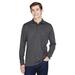 Adult Pinnacle Performance Long-Sleeve PiquÃ© Polo with Pocket - CARBON - M