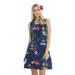 Hawaii Hangover Women's Tank Fit Dress M Christmas Dress Santa Navy