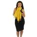Scarf/Scarves/Shawl/Shawls/Stole/Wrap/Pashmina Scarf/Pashmina Shawl/Cashmere/Cashmere Scarf/Wool/Silk (Marigold Yellow)