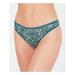 CALVIN KLEIN Intimates Green Floral Everyday Underwear Size S