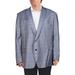 Lauren Ralph Lauren Mens Wool Window Pane Two-Button Blazer