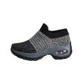 Woobling Womens Air Cushion Sneakers Trainers Running Comfy Breathable Gym Sock Shoes