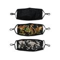 U.S. Polo Assn. Men's Camo Face Masks, 3-Pack