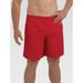 (Price/each)Dolfin 8451SLD Men's Solid 9 Inch Water Short-Red-L