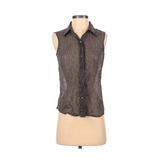 Pre-Owned Calvin Klein Women's Size 2 Sleeveless Silk Top