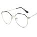 Mens Womens Round Retro Clear Lens Nerd Frames Glasses Eyewear Fashion