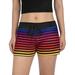 HDE Rainbow Shorts for Women Yoga Shorts Workout Bottoms Sleepwear for Women, M