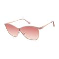 Jessica Simpson Women's Shield Sunglasses with 100% UV Protection, 136 mm