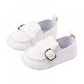 RETAP Baby Boys Shoes Pure Color PU Toddler Soft Soled Casual Walking Shoe