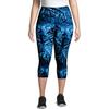 Just My Size Women's Plus Size Active Wicking Workout Capri Leggings