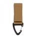 Zdmathe Nylon Webbing Hanging Buckle Double Point Triangle Buckle Hook Webbing Buckle Hanging System Molle Waist Belt Buckle Tools