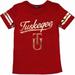 Big Boy Tuskegee Golden Tigers S2 Ladies Jersey Tee [Crimson Red - M]