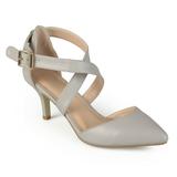 Journey & Crew Womens Low Heel D'Orsay Pump