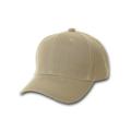 Plain Fitted Curve Bill Hat, Khaki 7