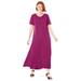 Woman Within Women's Plus Size Petite Crinkle Dress