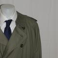 Burberry Jackets & Coats | Burberrys Belted Removable Lining Green Vintage Trench Coat 46l | Color: Green | Size: 46l