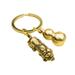 SHIYAO 1 Pcs Chinese Feng Shui Keychain Pendant Brass Keyring for Good Luck Fortune Longevity Wealth Success for Home Car Decor(Style 3)