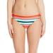 Tommy Hilfiger Women's Desert Serape Stripe Classic Bikini Bottom, Extra Small