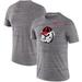 Georgia Bulldogs Nike Big & Tall Historic Logo Velocity Space Dye Performance T-Shirt - Charcoal