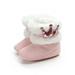 Wassery Baby Girls Snow Boots flat Plush Thicken Shoes Princess Slouch Boot