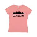 Inktastic Las Vegas Nevada City Skyline Adult Women's T-Shirt Female Mauve S