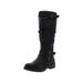 American Rag Womens Brinley Faux Leather Knee-High Motorcycle Boots