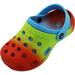 Norty Toddler Boys & Girls Tie Dye Clog Sandal with Backstrap - Runs 2 Sizes Small 40582-6MUSToddler Blue Tie Dye