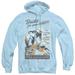 Navy Build Your Navy Adult Pullover Hoodie Sweatshirt Light Blue