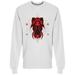 Fabolous Red Demon Mask Sweatshirt Men's -Image by Shutterstock